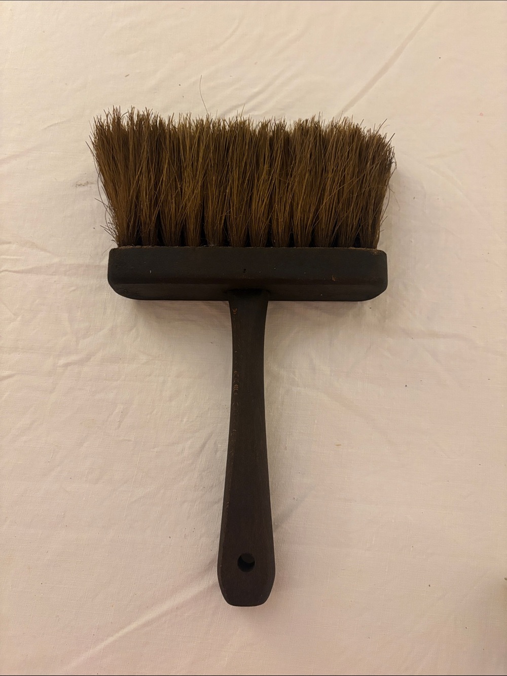 Vintage Antique T-Shape Real Badger Hair Softening Paint Brush